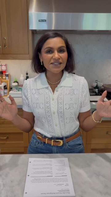 Mindy Kaling instagram post 490748